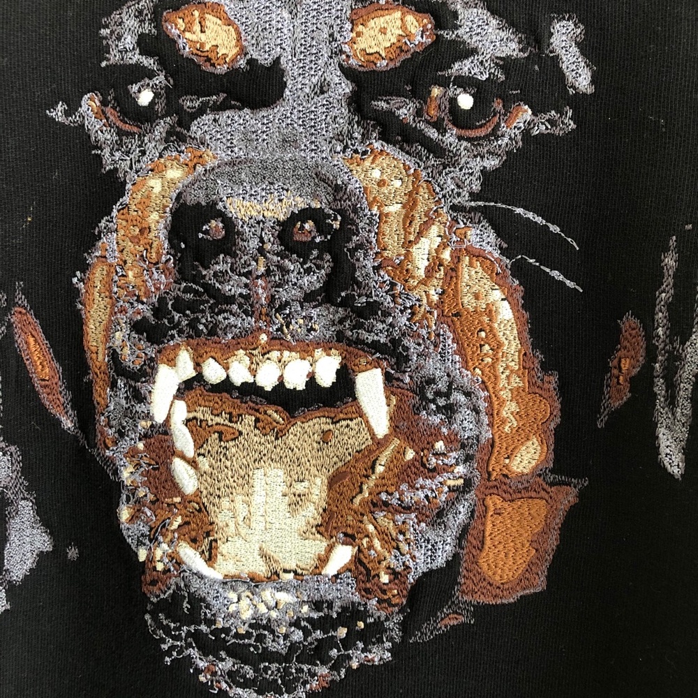 Givenchy Embroidered Rottweiler Sweatshirt - Picture 3 of 4